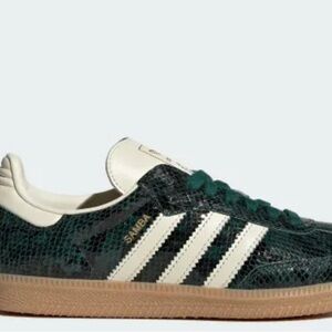 Adidas Samba Green Sneakers 7.5